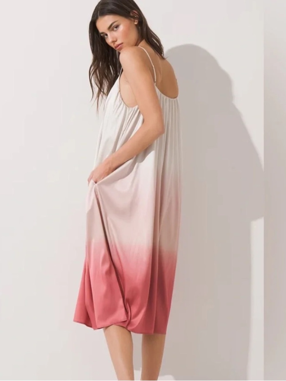 Soma Sensual Ombré Chemise Size XL NEW NWT - Picture 4 of 8